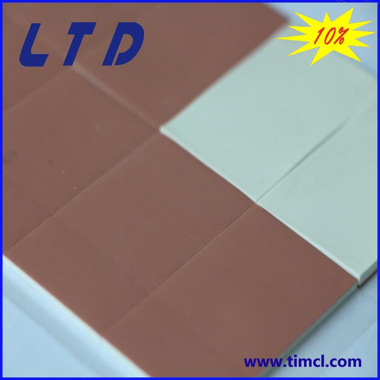 LCP series silicone thermal pad with one side cover silicone cloth 3