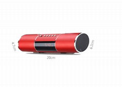 Bluetooth Stereo Speaker with Alarm Clock with LED display