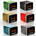 Mini Outdoor Protable Cubic LED Display Bluetooth Speaker 1