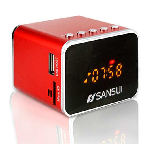 Mini Outdoor Protable Cubic LED Display Bluetooth Speaker 2
