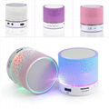 Wireless Smart Hands Free LED Light Mini Bluetooth Speaker 2