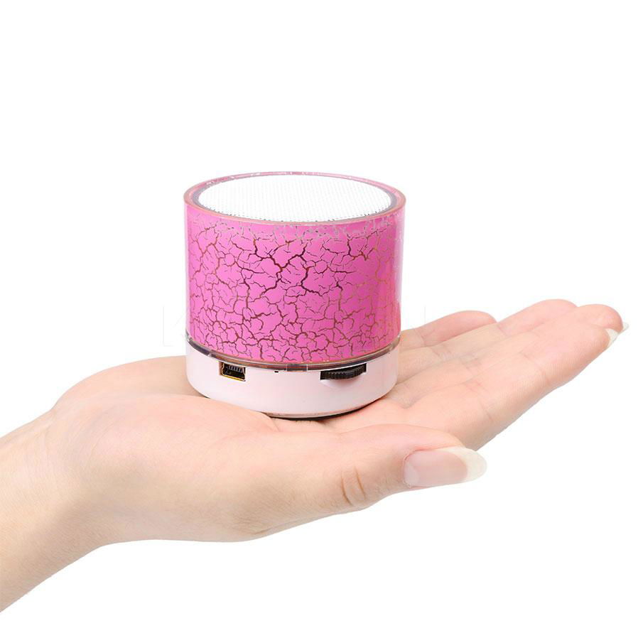 Wireless Smart Hands Free LED Light Mini Bluetooth Speaker 3