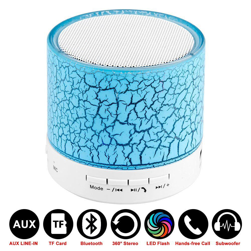 Wireless Smart Hands Free LED Light Mini Bluetooth Speaker 4