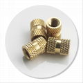 coppy brass knurling nuts 1