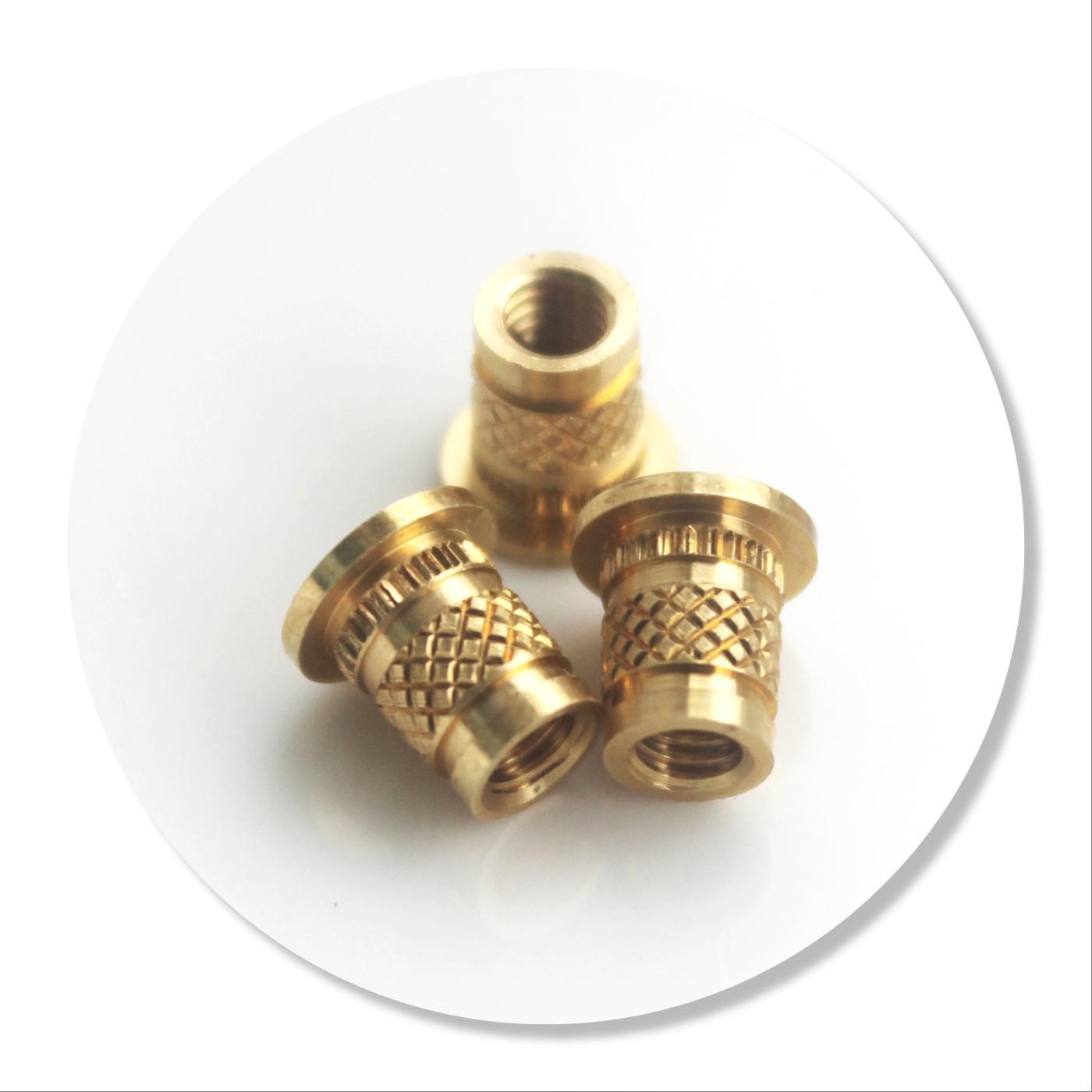 coppy brass knurling nuts 2