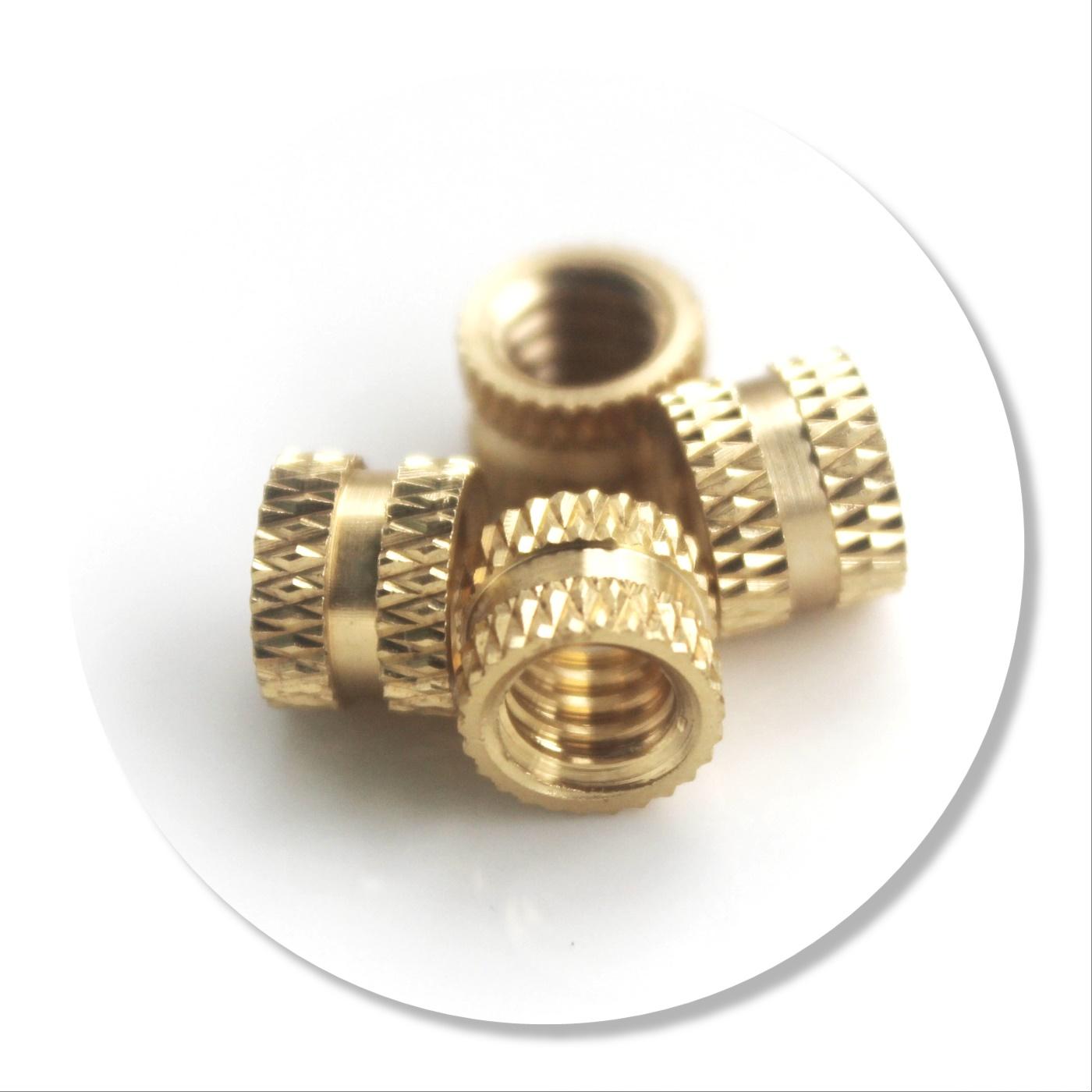 coppy brass knurling nuts 3