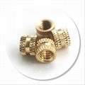 coppy brass knurling nuts 3