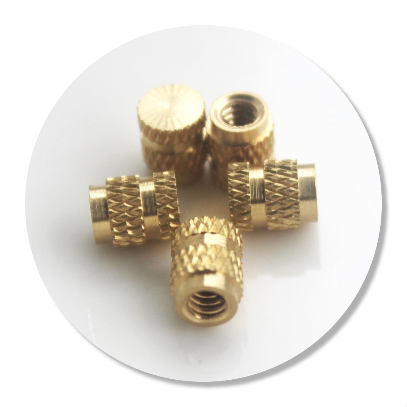 coppy brass knurling nuts 4