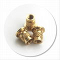 coppy brass knurling nuts 1