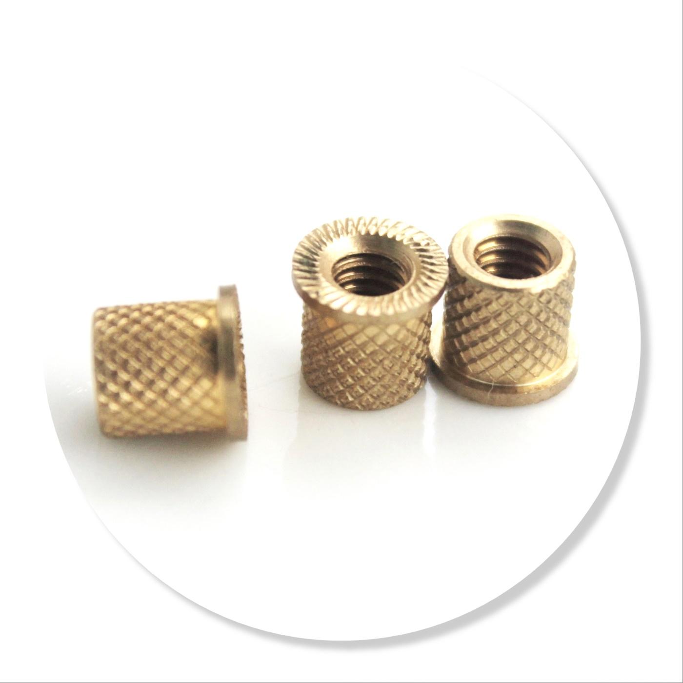 coppy brass knurling nuts 4