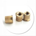 coppy brass knurling nuts 4