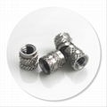 circular knurling nuts