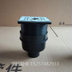 same floor HDPE Siphonic drainage fittings floor drain