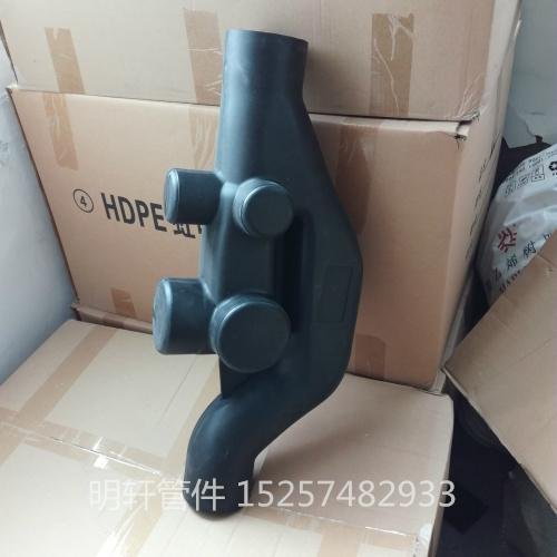 same floor drainage Siphonic hdpe pipe fittings Sovent branch
