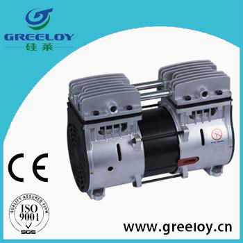 24L silent no oil piston air compressor for medical ventilator  4