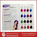 Flashy color hair color dye chart hair