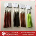 Hair color ring for hair coloring