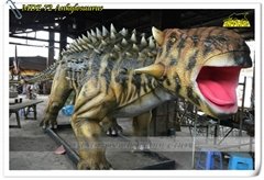 Animatronic Dinosaur outdoor/ indoor amusement park Ankylosaurus 