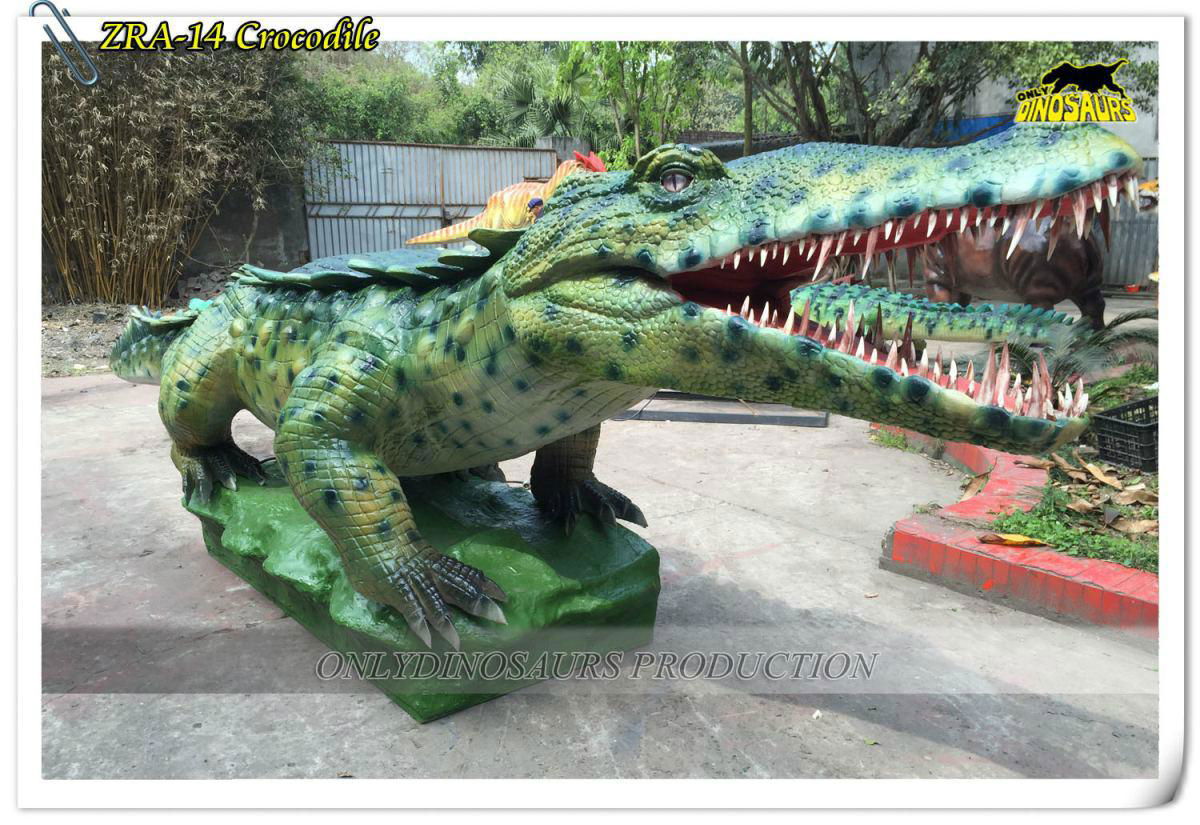 Animatronic Jungle Animal - Giant Crocodile 3