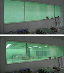 electric controlled film and light controlled film