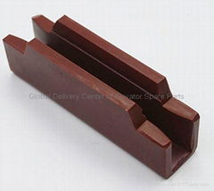 guide shoe insert Mitsubishi Elevator Cabin Guide Rail 10mm 16mm