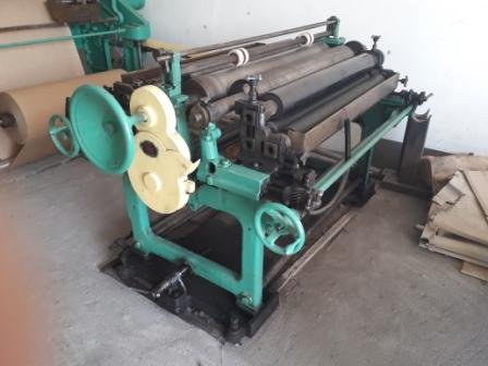 used Flat  Satchel bag making machine with 2 color in line printer 2