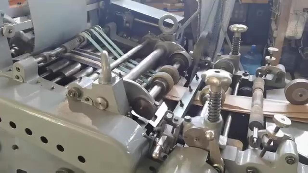 Overhauled Flat bag making machine with printer