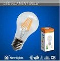 high quality led filament bulb A60 6w CE RoHS 4