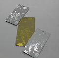 Hot Stamping Gold/Silver Business Card Embossed Foil Card with Low Price 3