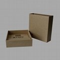 Custom logo printing brown white cardboard postal mailer boxes for shipping 3