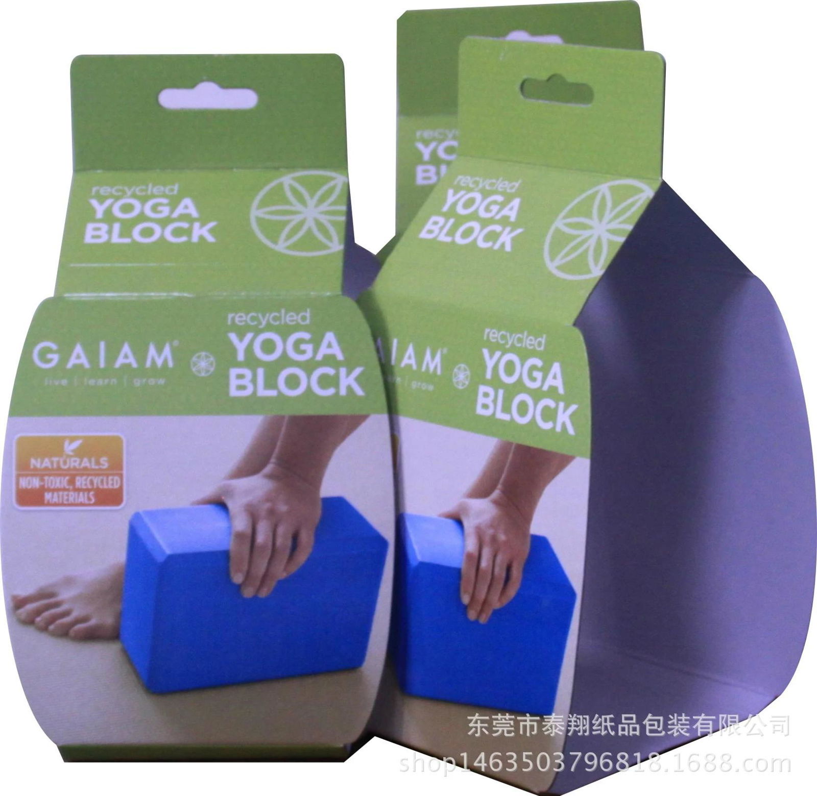 Advanced yoga brick packing card 2