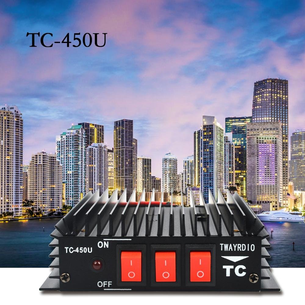 50W UHF 手持机对讲机功率放大器TC-450U 5