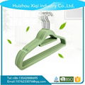 High quality no slip flocked hanger factory in China 4