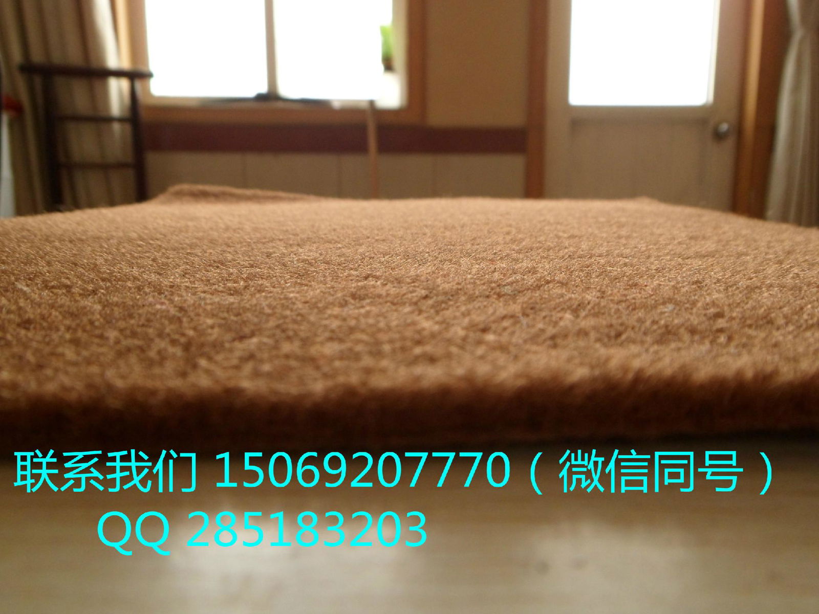 red exhibition blanket Chemical fiber needled flannelette carpet 4