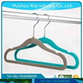 hot sale velvet hanger Anti-slip men