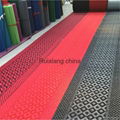 山東地毯廠家批發各色化纖拉絨地毯出口大紅地毯 2
