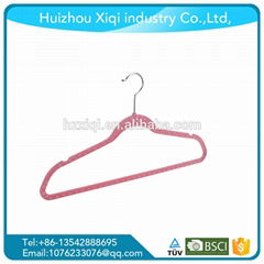 New fashion ABS black velvet suit hangers