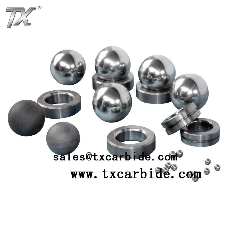Tungsten Carbide Balls and Seats for Pumps 2