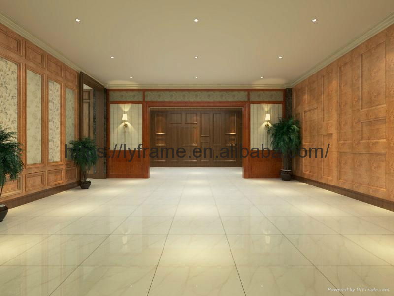 Pvc Marble Sheet Wooden Color For Interior Wall