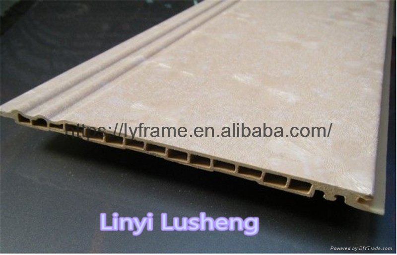 pvc panel shandong pvc wood plastic composite sheet   3