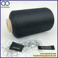 50D/120TPM Semi Dull Black weft Yarn for Garment Label 