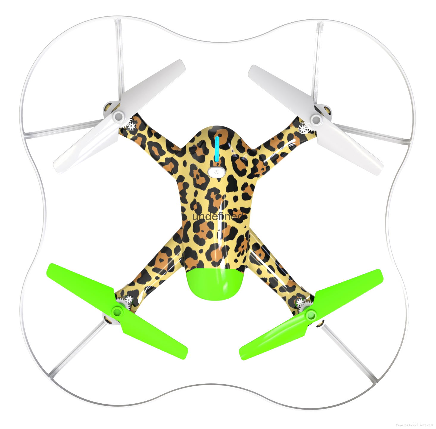 Apex 2.4G 6CH-RC Leopard Drone with HD Camera and Transmission Screen (GD-108)