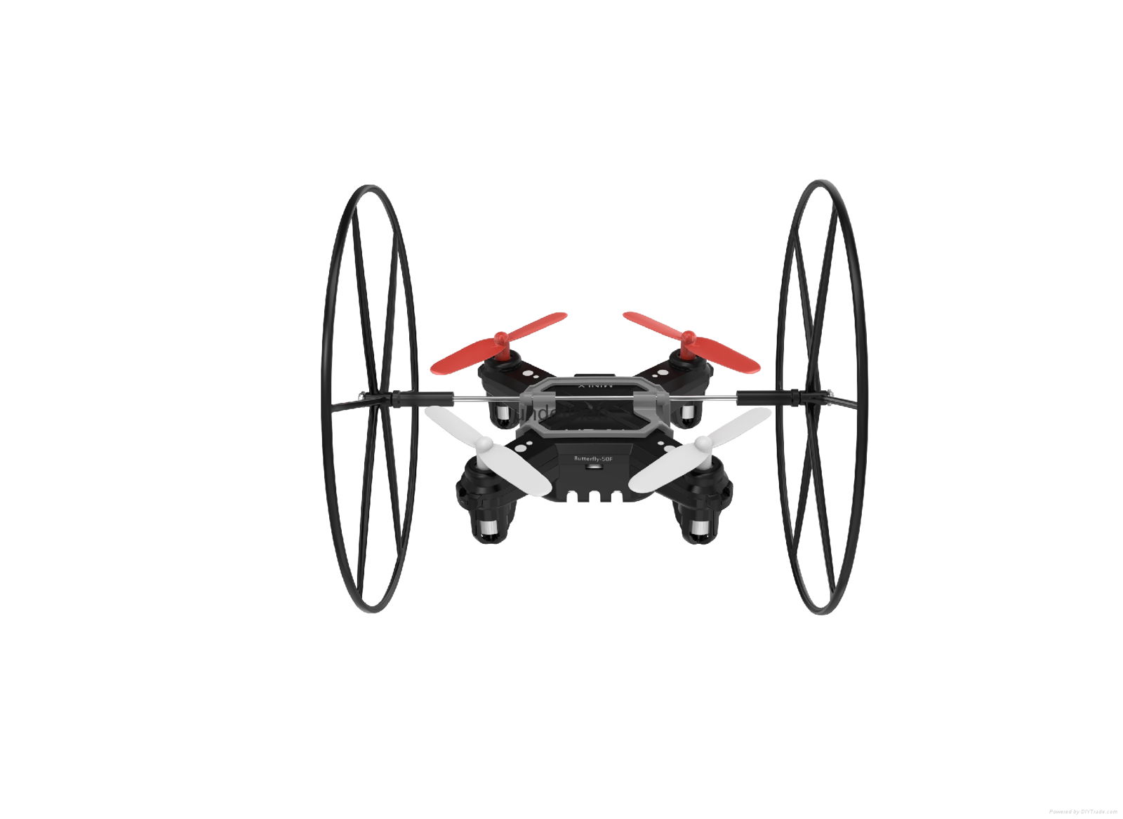 Apex Butterfly Quadcopter with Wheels 2.4G 6-Axis 4 Channels Uav Drone 3