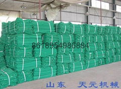 Green, Blue, 100% Virgin HDPE Construction Building Safety Barrier Net, Scaffold