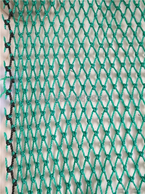 China Manufacturer Strong Used Commercial Nylon Monofilament Knotted Fishing Net 3