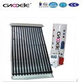 Split pressurized solar water heater