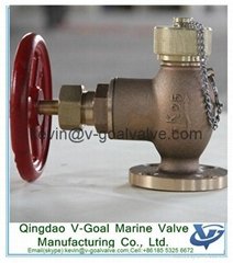 JIS F7334A 5K Marine Brass Hose Globe Valve