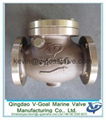 Bronze swing check valve JIS F7371