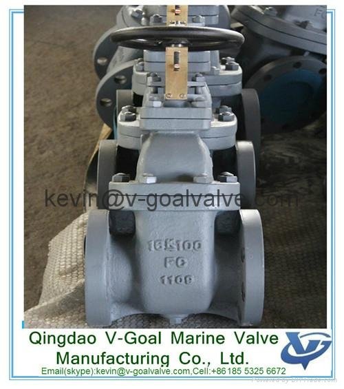 Marine Valve V-Goal Marine Valve - Cast Iron Gate Valve 16K 50A  2