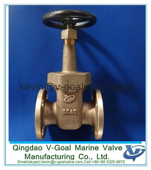 Marine Valve V-Goal Marine Valve - Cast Iron Gate Valve 16K 50A  3